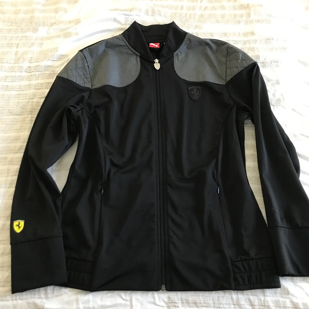 Puma Scuderia Ferrari black/grey track jacket XL